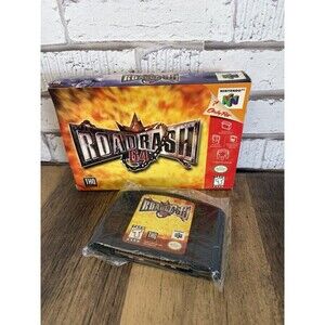 Road Rash 64 (Nintendo 64 N64) Original Box No Manual Very Good!